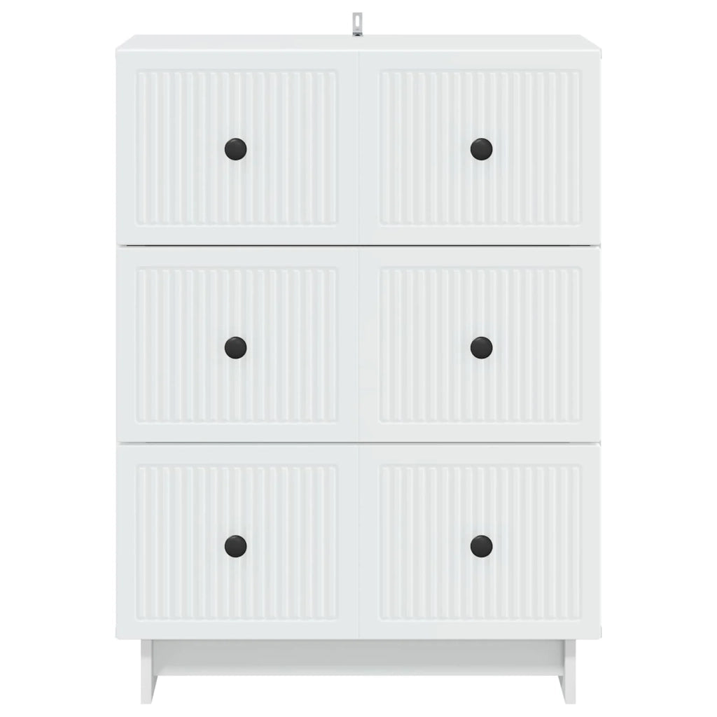 Mobile con Cassetti Bianco 66 x 34,5 x 90 cm 893915