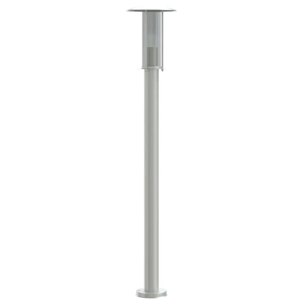 Lampade da Terra per Esterni 3 pz Argento 100cm in Acciaio Inox CFW3623105