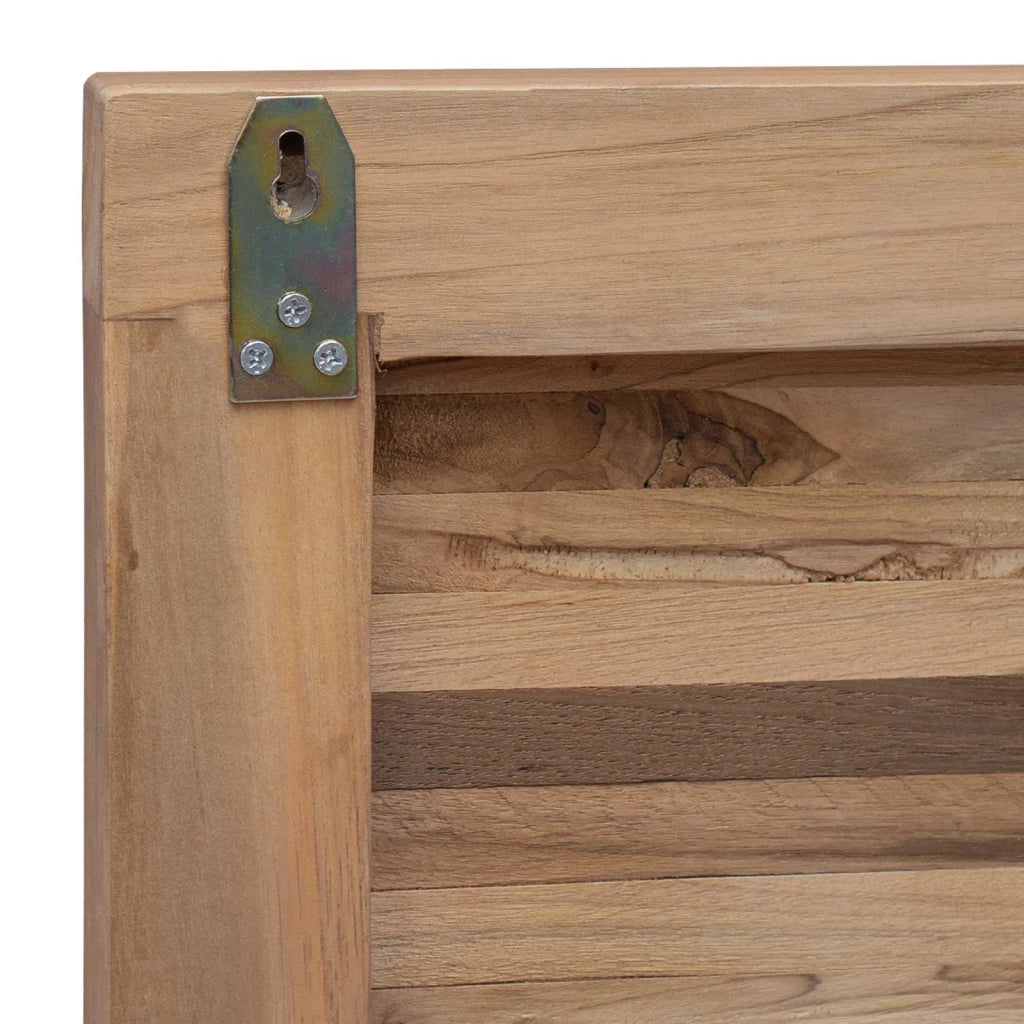 Testiera | Testata Naturale Legno di teak solido