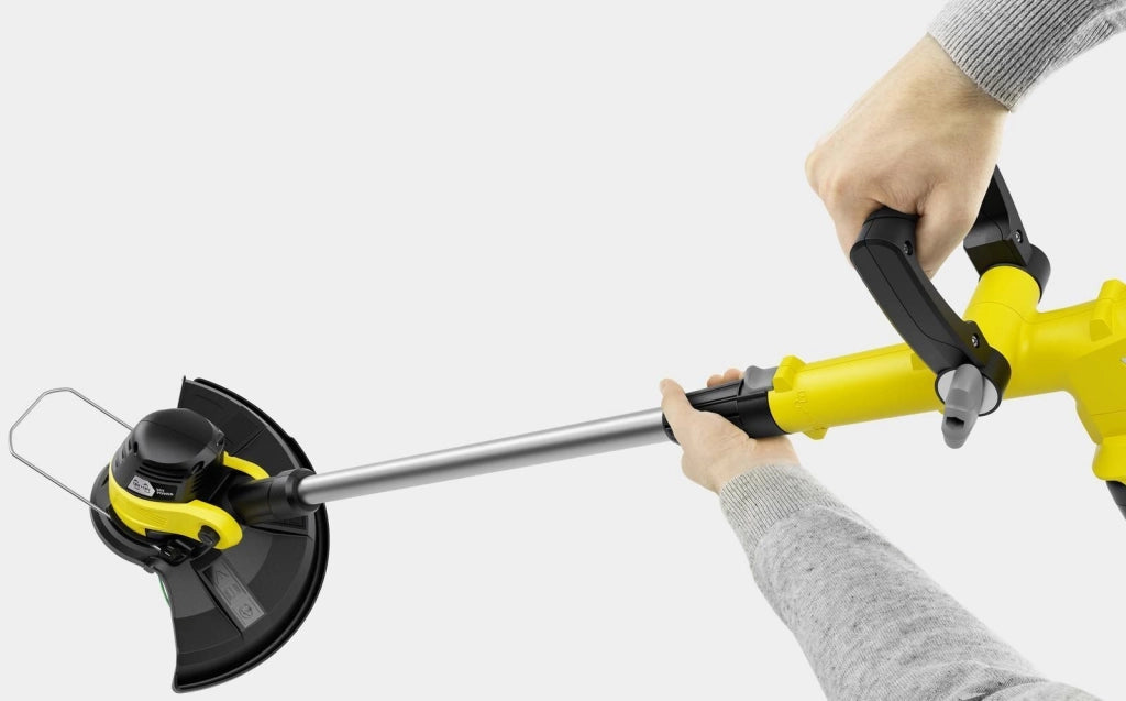 Kärcher LTR 3-18 DUAL BATTERY SET 30 cm Batteria Nero, Acciaio inox, Giallo