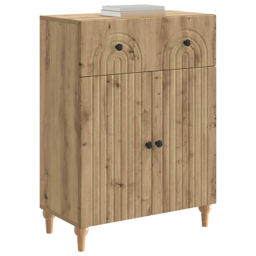 Credenza con cassetto Rovere Artigianale 66 x 34,5 x 90 cm