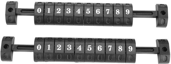 Tabellone di Calcio da Tavolo - Set di 2 Pannelli - Materiale di Alta Qualità - Progettazione Ergonomica - Leggero e Sostenibile - Fino a 10 Punti