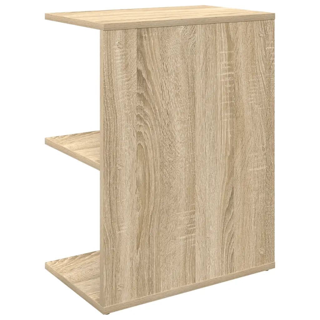 Comodini 2 pz-Set di 2 Tavolino da notte Rovere Sonoma 46,5x29x61 cm in Legno Multistrato
