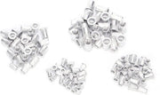 Set di viti a clip blindato - accessori per viti a clip blindate - M4/M5/M6/M8 - viti a clip in alluminio.