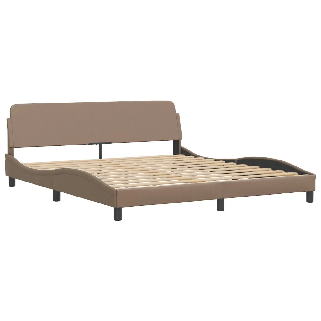 Giroletto Viana con LED senza Materasso Cappuccino 180x200 cm