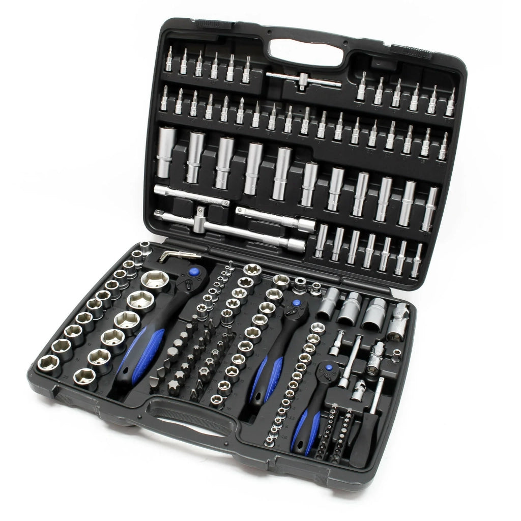Set di chiavi a bussola da 172 pezzi set di utensili a cricchetto reversibili adattatore per bussola 16_0002279