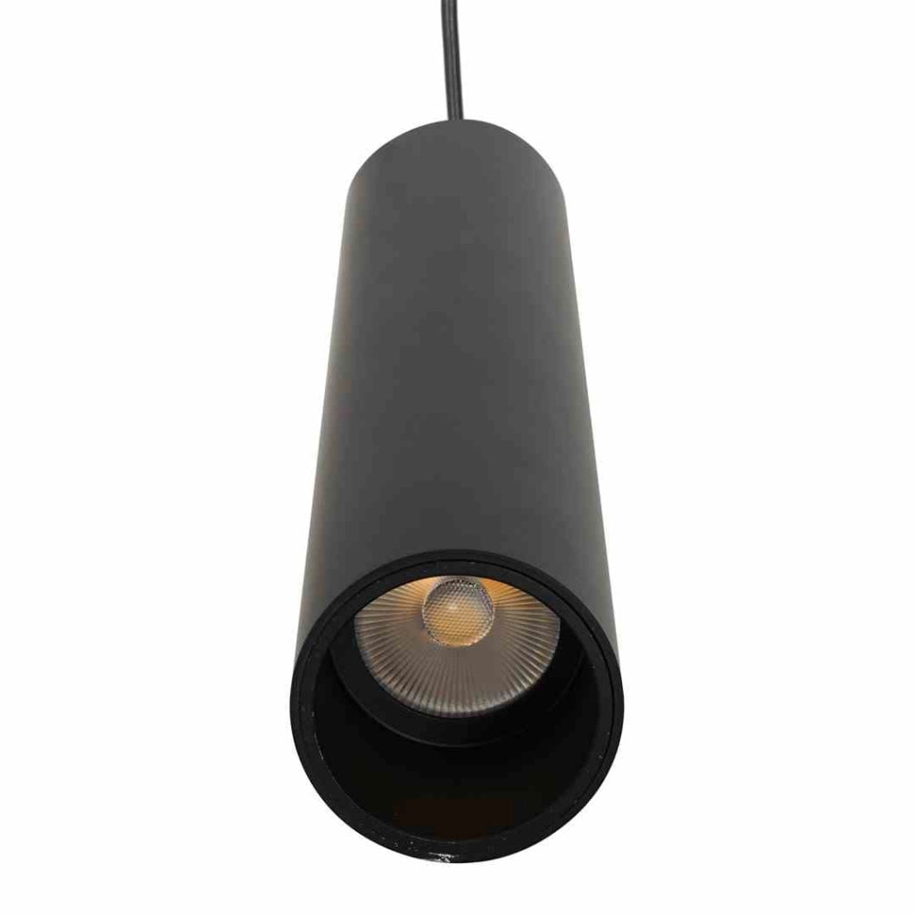 Sospensione spot binario magnetico 48V LED nero Milagro ML6629