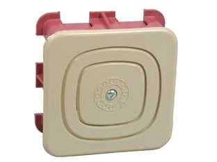 SCATOLA INCASSO PER PRESA TELEFONICA- - mm.70x70 - 10 pezzi