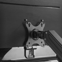 Braccio monitor da scrivania Supporto per schermi da 17-27" conforme a VESA, con molla a gas