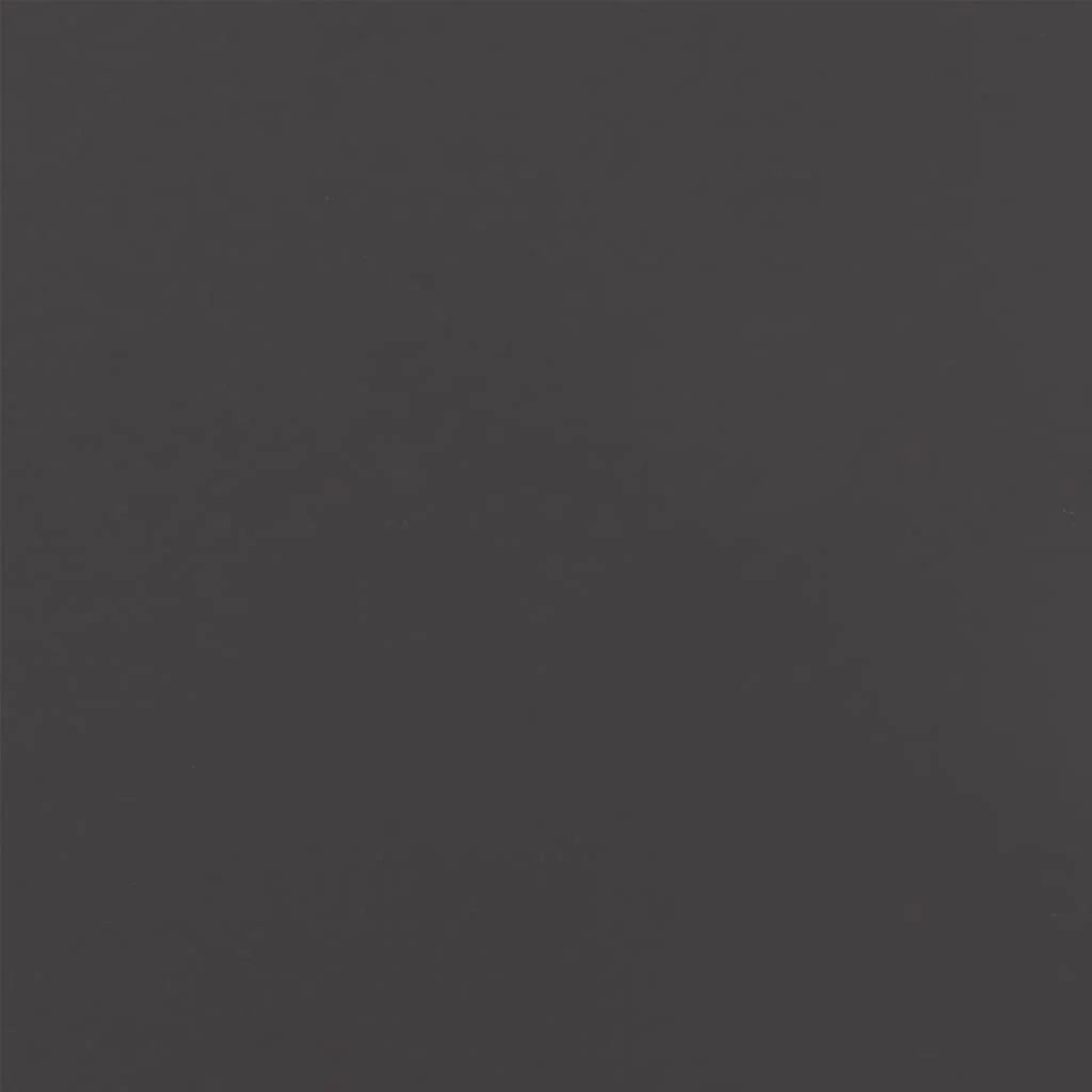 Fioriera rialzata per piante fiori terrazza giardino 62 x 40 x 39 cm acciaio nero 02_0037754