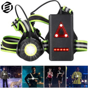 Verlichting a Reflessione per Corsa in Campo Aperto - Lampone per Corsa - Illuminazione Riflettente per Campeggio e Escursioni