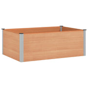 Letto rialzato da giardino Marrone 150 x 100 x 54 cm