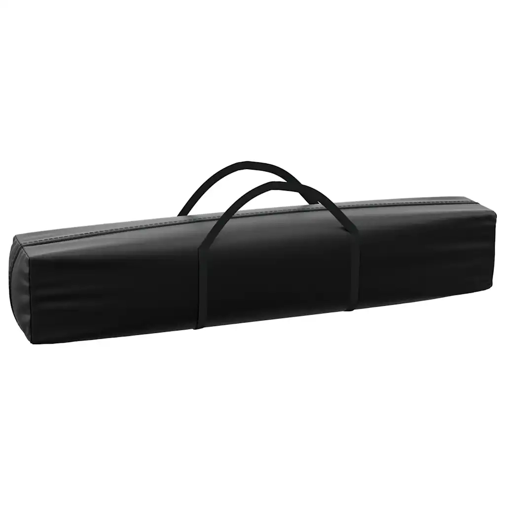 Tenda per Feste Pieghevole con Pareti Laterali-Tenda Gazebo Nero 2x2 m 758468