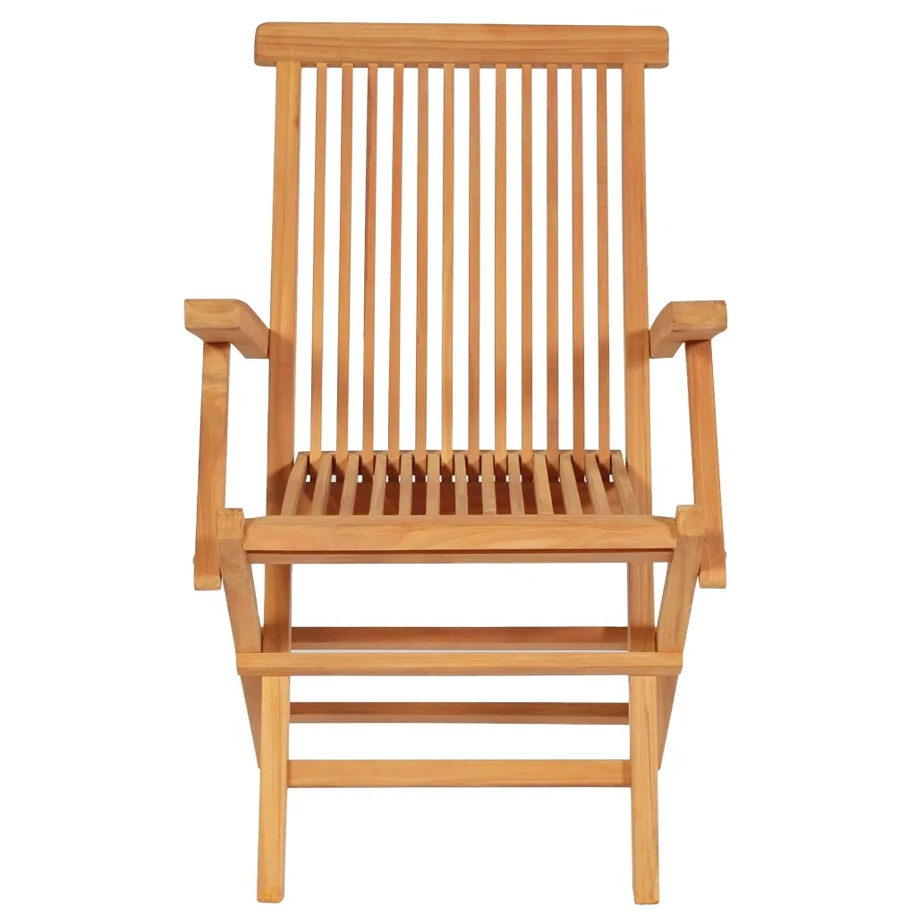 Set da Pranzo da Giardino 7 pz in Legno Massello di Teak 3059604