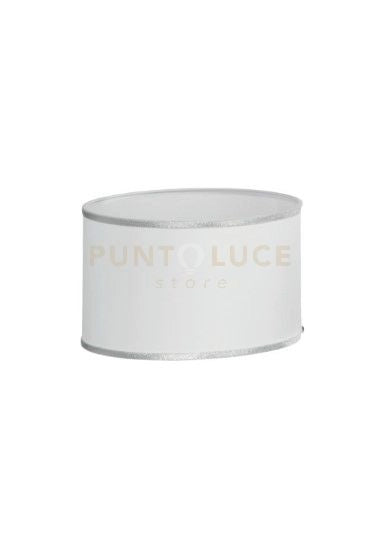 PARALUME 2027 DM.25CM BIANCO E ARGENTO ATTACCO E14