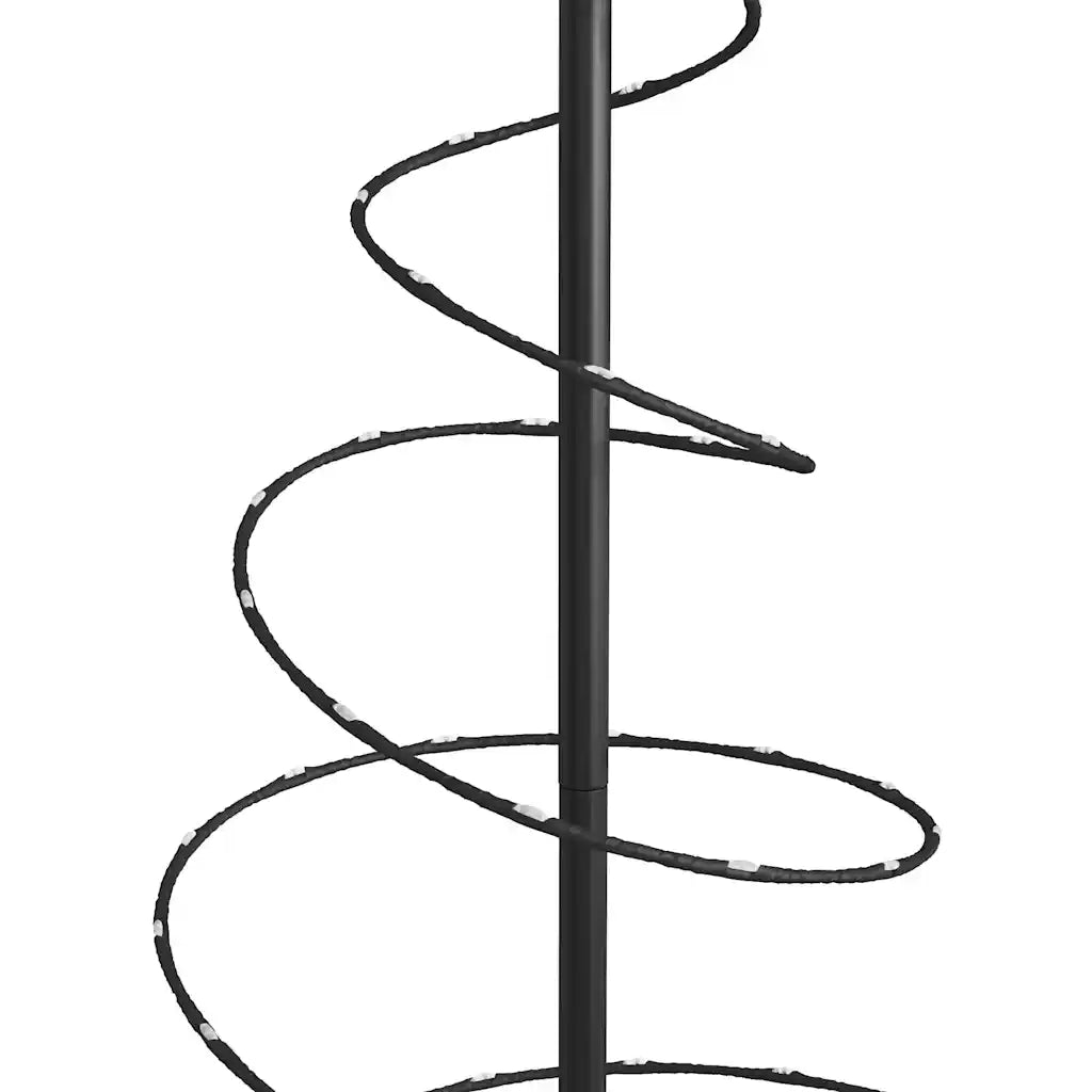 Albero di Natale a LED 80 LED Bianco Caldo 120 cm 4019497