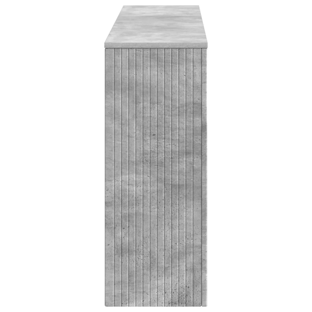 Tavolo consolle Rigato Grigio Cemento 155 x 29 x 74 cm 899889