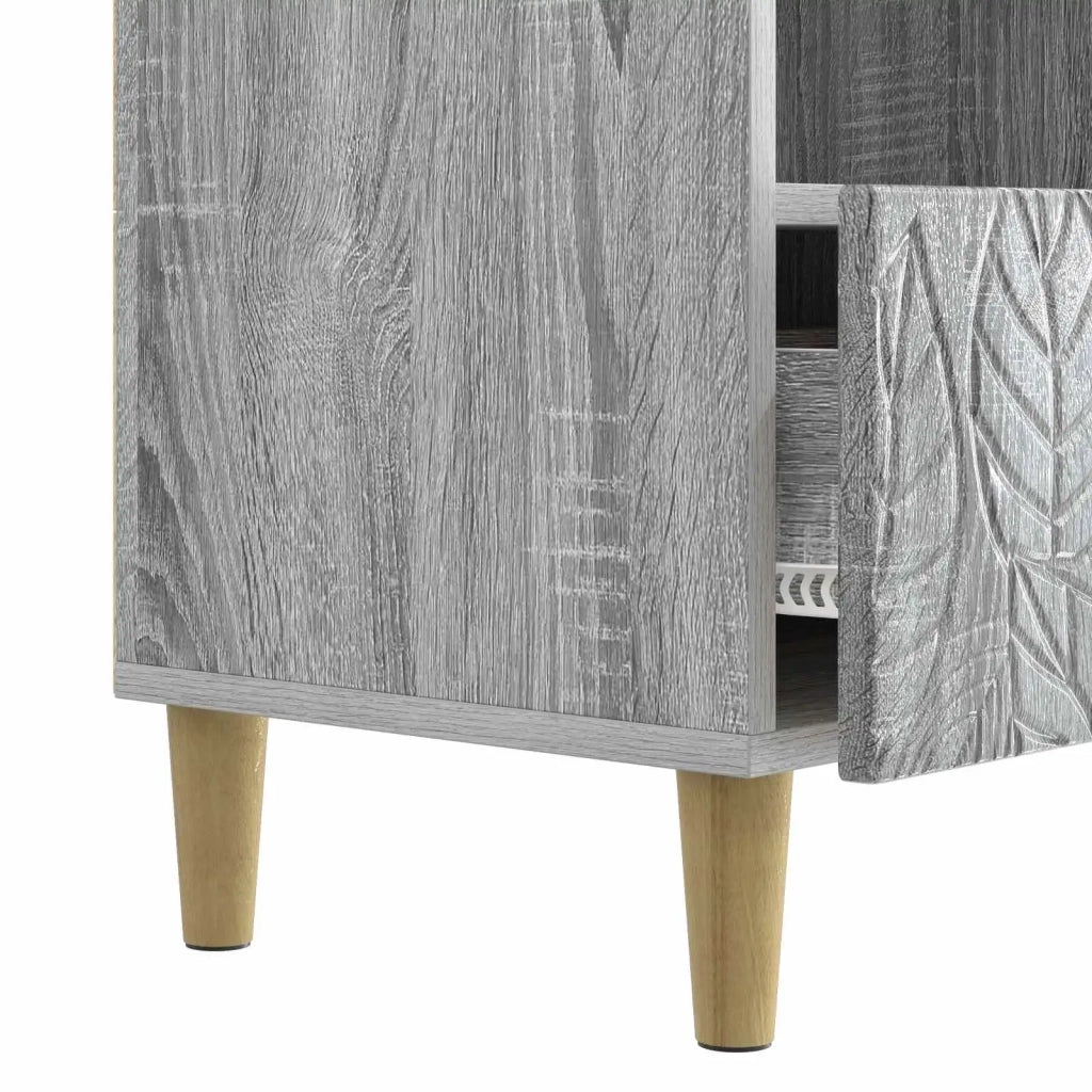 Mobile TV 102 x 34,5 x 50 cm Sonoma grigio Legno ingegnerizzato 895141