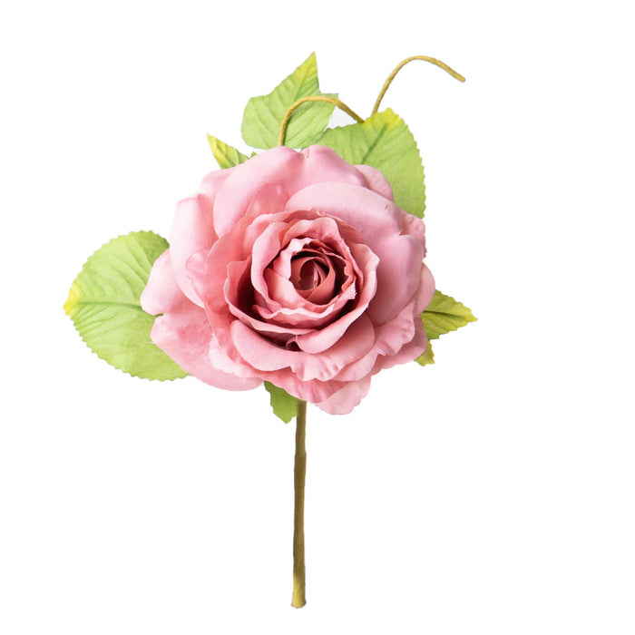 Set 12 Mini Rose Artificiali Ø 8x H 13 cm