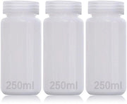 Contenitore per conservazione alimentare a forma di labbro - 250ml - Materiale HDPE - Bocca ampia - Resistente ai prodotti chimici - Conservazione alimentare - Resistente a temperature elevate fino a 120°C - Contenitore