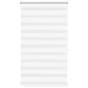 Tenda a rullo | Tenda avvolgibile zebrata 100,9x175 cm Larghezza tessuto 96,7 cm bianco