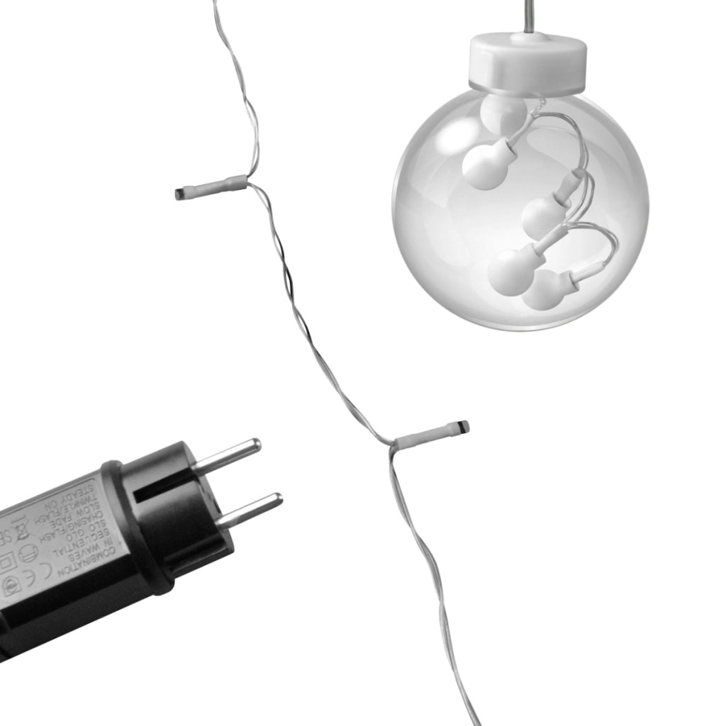 Polux Wish Balls tenda LED 108 luci 3W 2700K 300x86cm