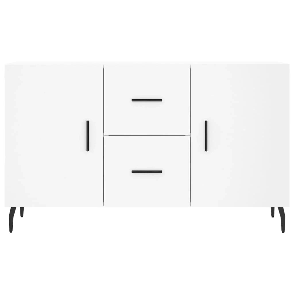 Buffet credenza cassettiera armadio mobile contenitore organizer per cucina soggiorno salotto 100 x 36 x 60 cm legno ingegnerizzato bianco 02_0030160