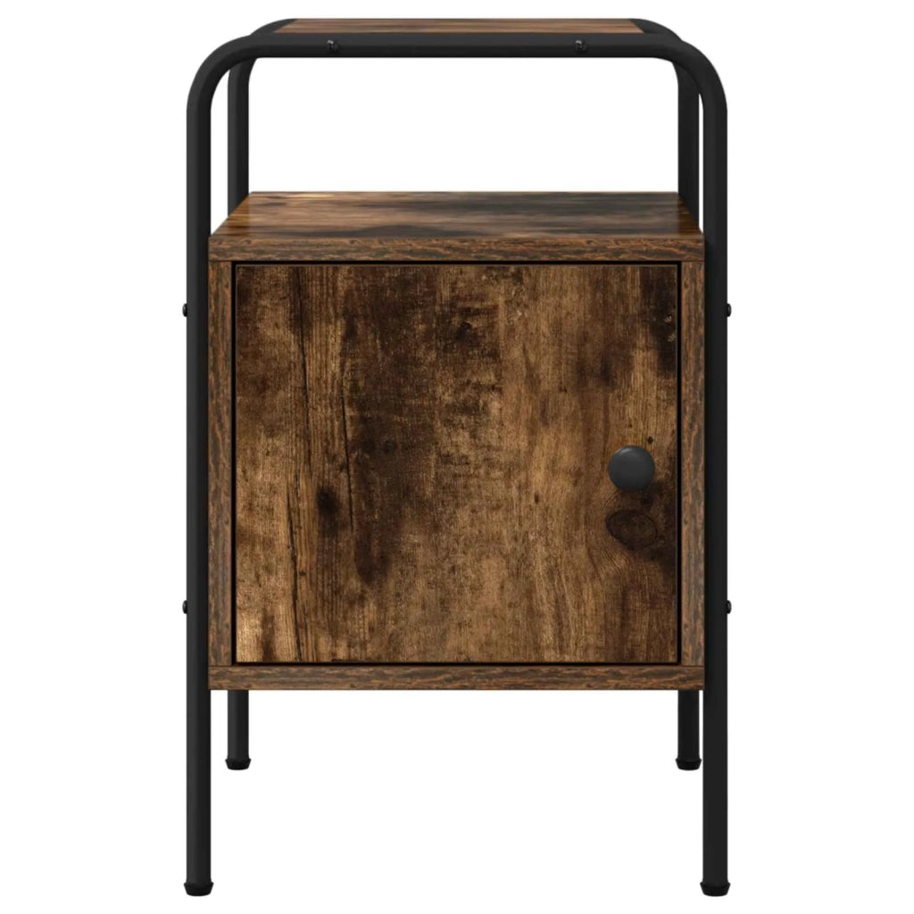 Armadio da Notte Rovere Fumo Legno ingegnerizzato 8007591