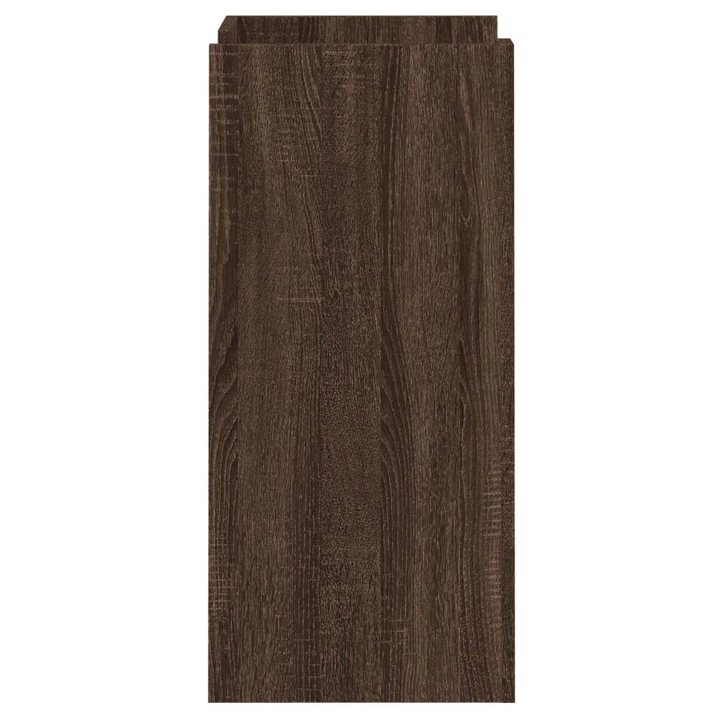Buffet credenza cassettiera armadio mobile contenitore organizer per cucina soggiorno salotto 45 x 35 x 75 cm legno ingegnerizzato marrone 02_0031260