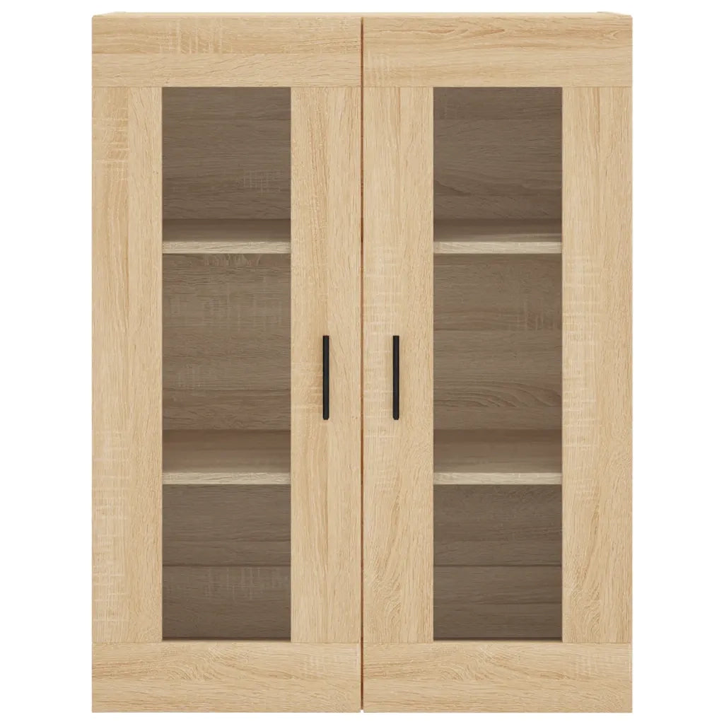 Armadietti a Parete 2 pz Rovere Sonoma in Legno Multistrato CFW2439424