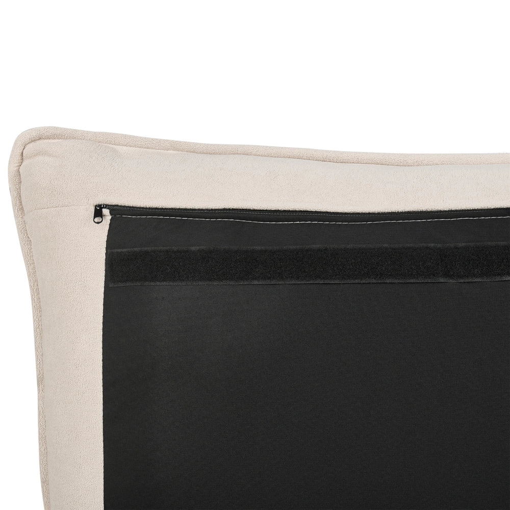 Letto matrimoniale beige chiaro con contenitore 160 x 200 cm camera da letto moderna