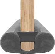 Stopper per porte doppio lato - isolamento - 85-100 cm - grigio
