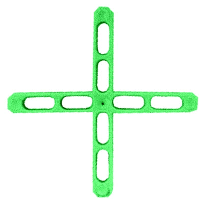 DISTANZIATORE A CROCE IN PLASTICA PER PAVIMENTI 250 PZ.  mm. 3