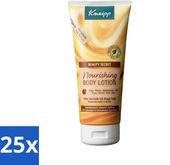 Lattina per la pelle - Segreto della bellezza - Per pelli normali a secche - 200 ml - Confezione in bulk - 25 pezzi