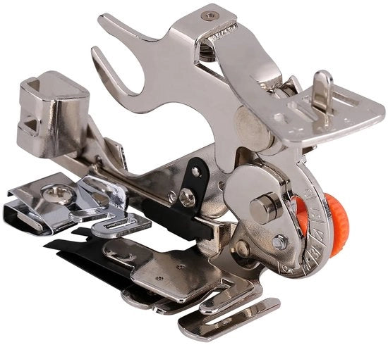 Macchina per cucire accessoriabile - Stoffa singola - Pieghe leggere - Ruches piegate - Controllo preciso - Piegatura adattabile