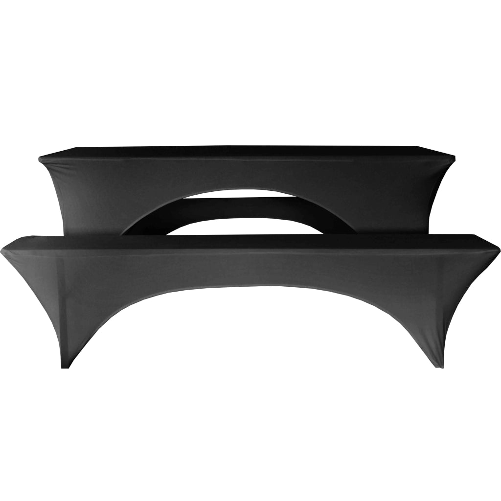 Oviala - Copertura elastica STRETCH per tavolo e panche pieghevoli in legno