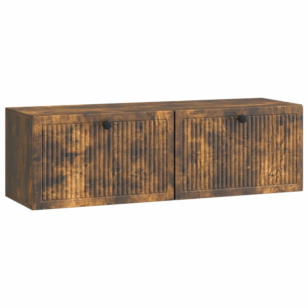 Mobile Porta TV da Muro Rovere Fumo 98 x 31 x 30 cm 898050
