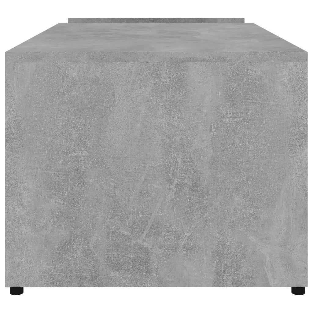 Tavolino da CaffÃ¨ Grigio Cemento 90x45x35 cm in Truciolato cod mxl 9499