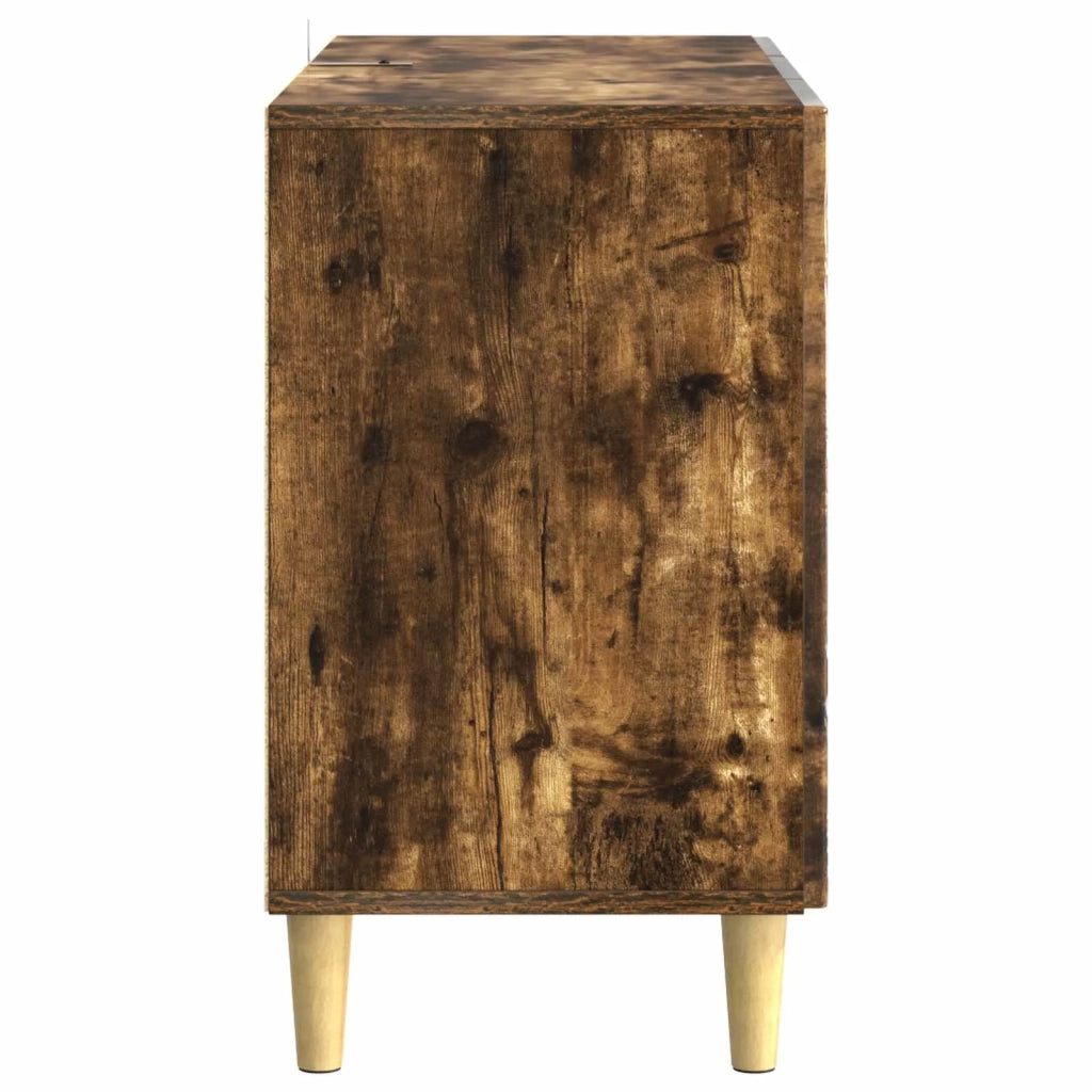 Credenza Rovere Fumo 89 x 34,5 x 60 cm Legno ingegnerizzato 895120