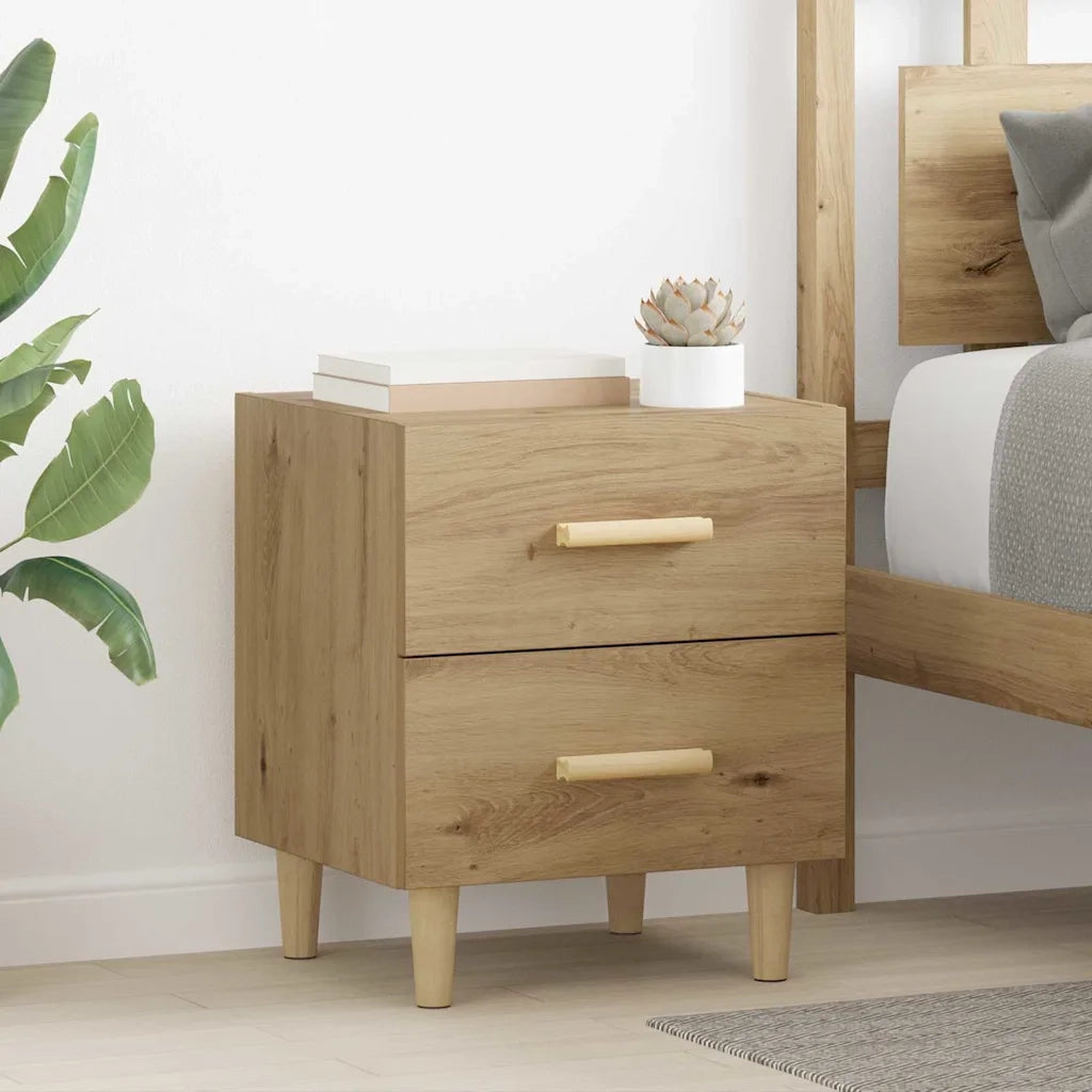Armadietto per letto Rovere artigianale 40 x 35 x 47.5cm CFW5963912