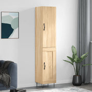 Credenza Rovere Sonoma 34,5x34x180 cm in Legno Multistrato 3199140