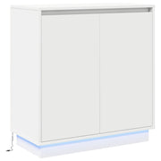 Credenza | Madia LED per Bianco 71 x 34,5 x 75 cm Legno multistrato