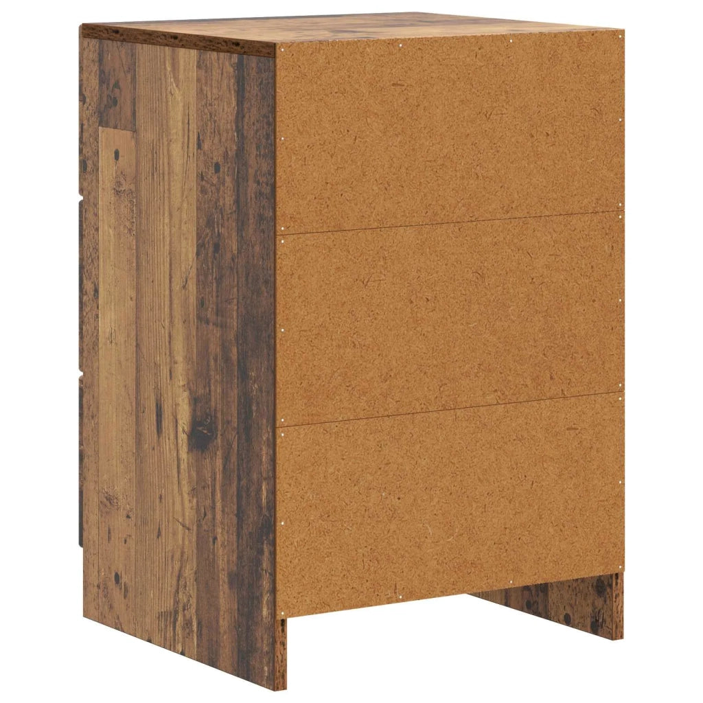 Armadio da Notte con cassetto Legno antico 43 x 41 x 63,5 cm