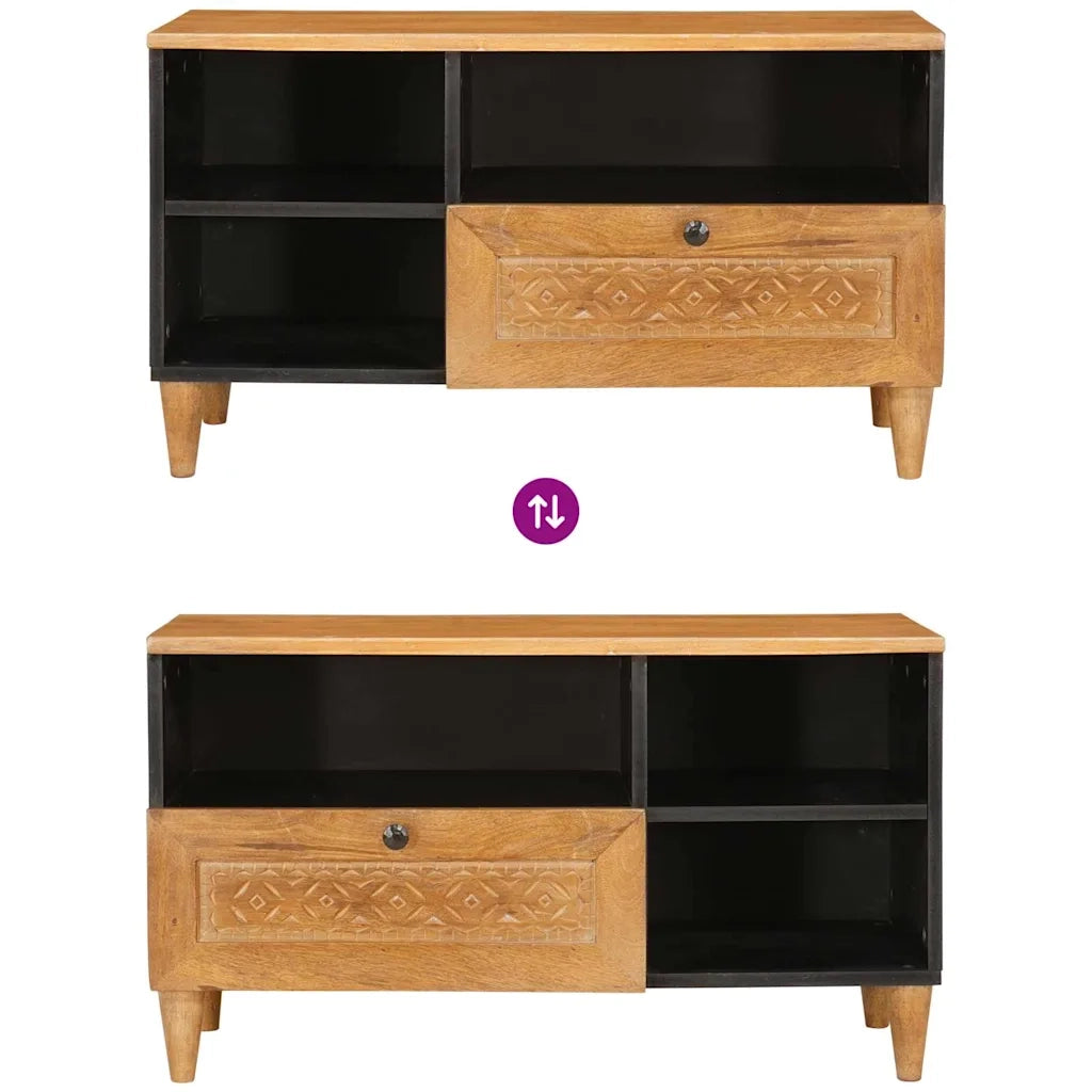 Unità TV Marrone Chiaro 80 x 33 x 46 cm Legno multistrato 4018097