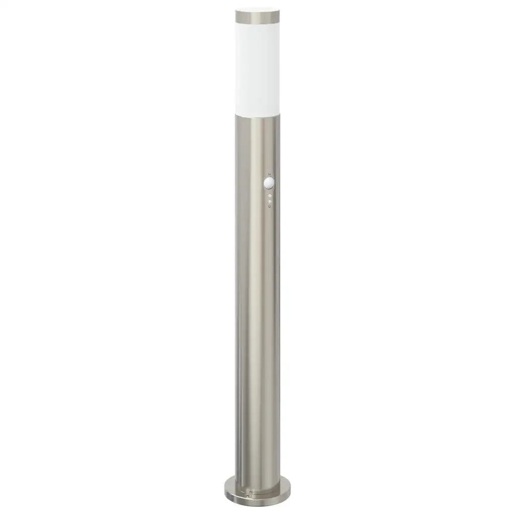 Lampada a paletto con sensore 80 cm Acciaio Inox IP44 4006007
