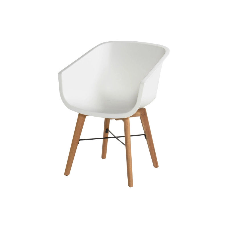 Set di 2 sedie AMALIA Eucalyptus HARTMAN â€“ Bianco