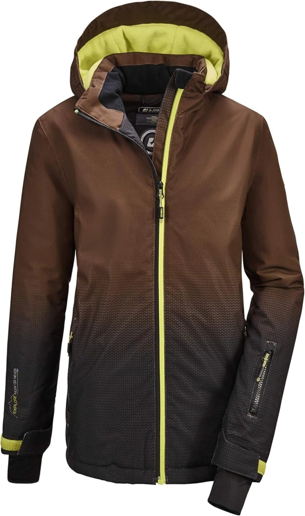 Killtec Lynge Bys Jckt E Giacca funzionale/giacca outdoor con cappuccio e paraneve Bambini e ragazzi