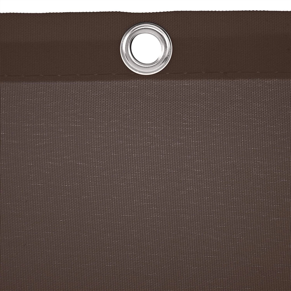 Vela ombreggiante trapezoidale 3 x 5,5 x 4 m marrone 13_0002936_2