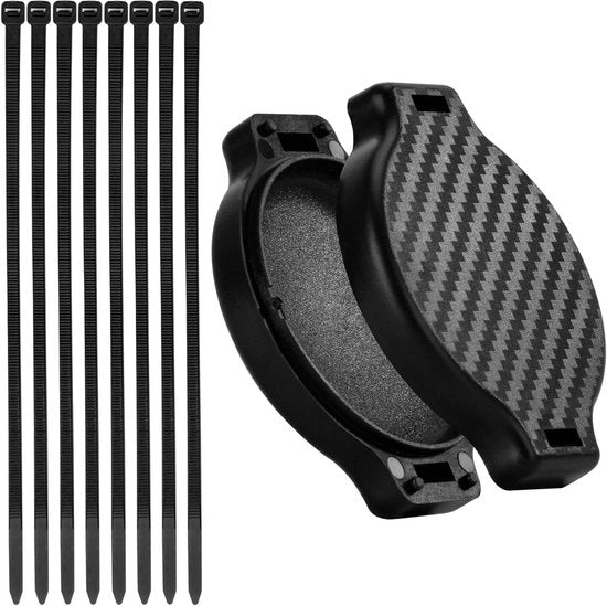 Fendinezza Premium - Fendinezza per AirTag custodia con fermaglie per cavi per mountain bike