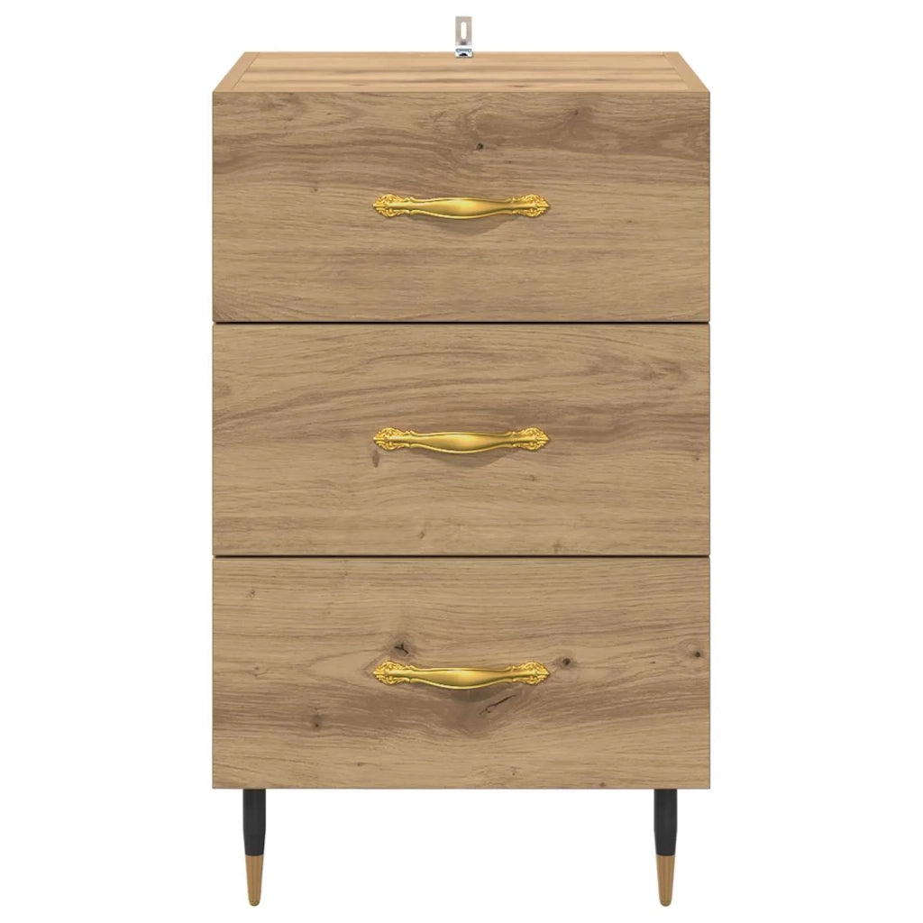 Armadio da Notte Rovere artigianale 40 x 40 x 66 cm